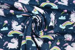 Baumwolljersey Icecream Unicorn