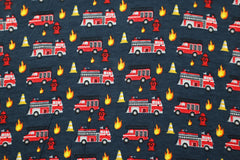 Baumwolljersey Löschfahrzeuge