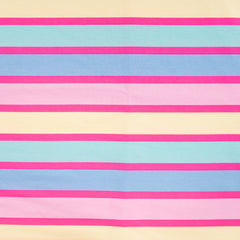 French Terry Neon Multi Stripes