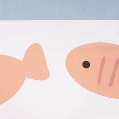 Panel Popelin Decke + Kuscheltiere by Qjutie
