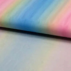 Tüll Stoff Soft Rainbow