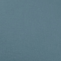 Reststück: 1,00m- Musselin uni rauchblau
