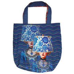 Canvas Taschenpanel Wendetasche - Baroque Bloom