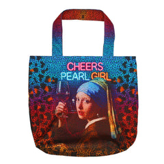 Canvas Taschenpanel Wendetasche - Pearl Girl