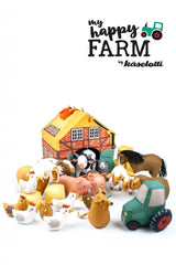 Panel Baumwollstoff My Happy Farm by Käselotti