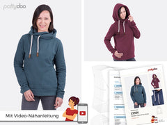 Schnittmuster Pattydoo Kapuzenpullover "Lynn"