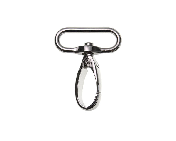 Karabinerhaken oval VENO 40 mm, silberfarbig - 196048