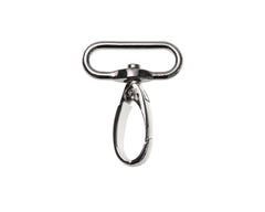 Karabinerhaken oval VENO 40 mm, silberfarbig - 196048