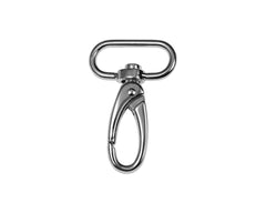 Karabinerhaken oval VENO 30 mm, silberfarbig - 196053