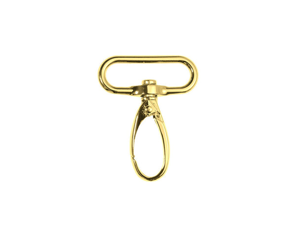 Karabinerhaken oval VENO 40 mm, gold - 190158
