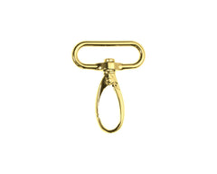 Karabinerhaken oval VENO 40 mm, gold - 190158