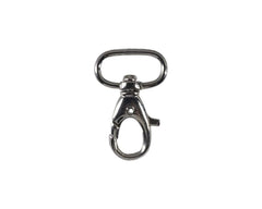 Karabinerhaken rund VENO 20 mm, silberfarbig - 197214