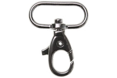 Karabinerhaken rund VENO 25 mm, silberfarbig - 196047