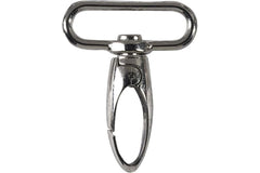 Karabinerhaken spitz VENO 40 mm, silberfarbig - 197228