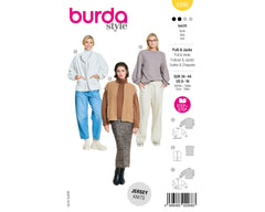 Schnittmuster burda style - Pulli & Jacke 5590