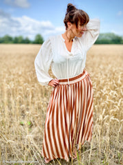 Viskosejersey Happy Stripes by Cherry Picking