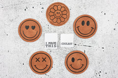 Label Set Smile