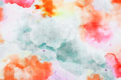 Leinen Baumwoll Mix Digital Flowing Batik