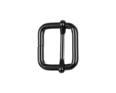 Leiterschnalle VENO 25 mm gunmetal - 190112