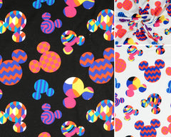Lizenz Baumwolljersey Mickey Mouse Grafik