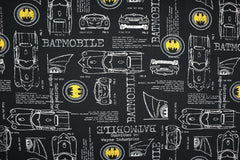 Lizenz Baumwolljersey Batman Batmobil