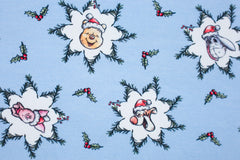 Lizenz French Terry Winnie Puuh Christmas