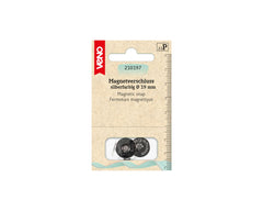 Magnetverschluss VENO silberfarbig - 19 mm - 210197