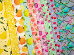 Baumwolljersey Melody Obst