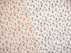 Rippenjersey Mia Herbstblumen