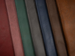 Vintage Lederimitat Mirco - 1338 dunkelrot