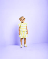 Frottee Streifen Yellow by Qjutie