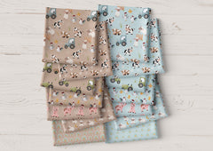 Baumwolljersey Landkind Sterne by Mrs Mint Design