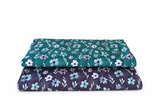 Modal French Terry Velvet Bloom by Mrs. Mint Design