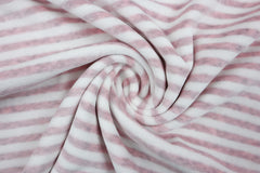 Nicky Stoff Streifen - 5016 rosa