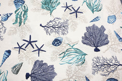 Dekostoff Blue Sea