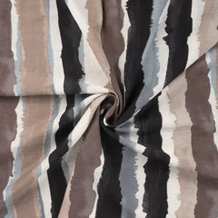 Viskose Mix Brushed Stripes