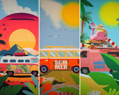Panel Canvas Summer Vibes