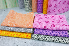 Restepäckchen : 3 Meter bestehend aus 6  mal 0,5 Meter Baumwolle Patchwork 112 cm breit