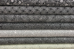 Patchwork Baumwollstoff Dots