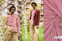 Baumwoll Popeline Zizou by Fibre Mood - rot