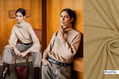 Strickstoff Sofia by Fibre Mood - gold