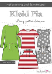 Schnittmuster Fadenkäfer Kinder Kleid Pia