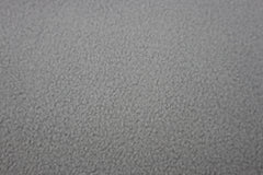 Reststück: 1,50 Meter Micro Fleece uni hellgrau