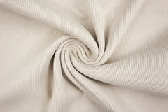 Reststück: 1,00m - Bündchen  uni leicht gerippt beige
