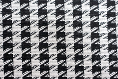 Rippen Jacquard Hahnentritt