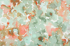 Rippenjersey Batik Aquarell