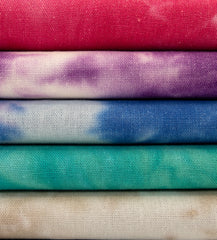 Viskose Leinen Batik