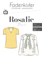 Schnittmuster Fadenkäfer Schluppenbluse Rosalie Damen