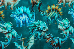 French Terry angeraut Wild Dinos SH