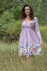 Bordüren Jersey Shiny Blossom by Jessy Sewing